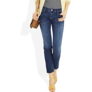Goldsign Vintage Frontier Straight Leg Cropped Jeans